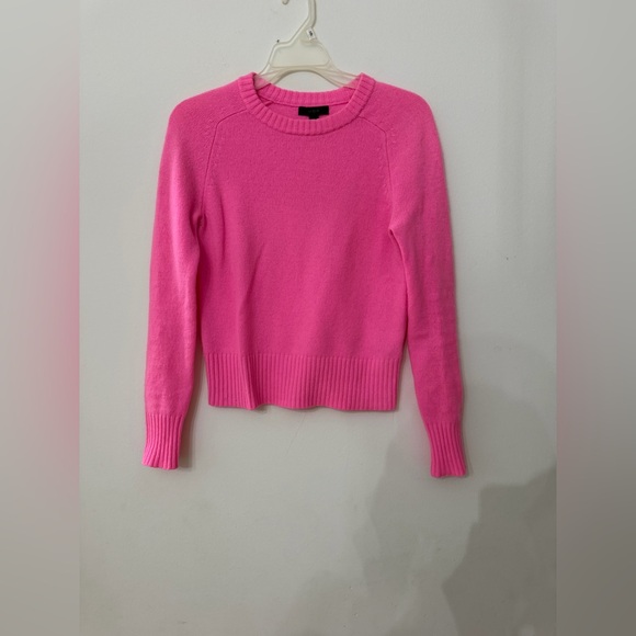 J. Crew Sweaters - 💖 J.Crew 100% Wool Crewneck Sweater – Hot Pink – XXS 💖